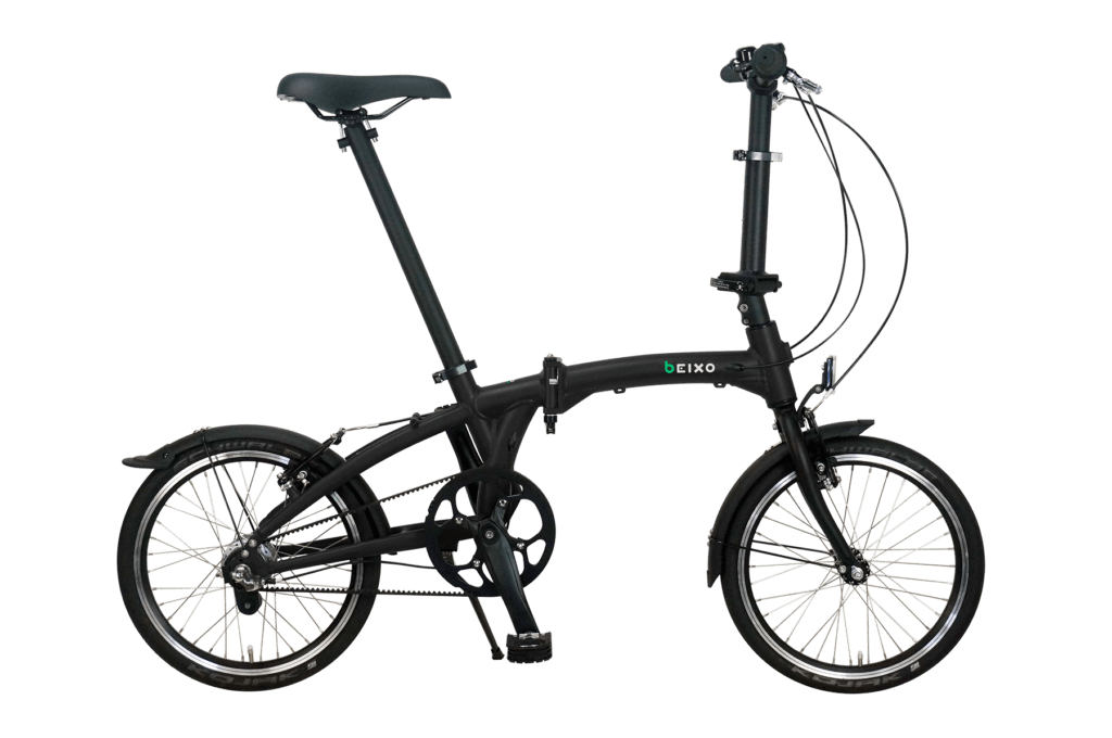 Beixo Crosstown Electra  bicicleta plegable con correa de carbono